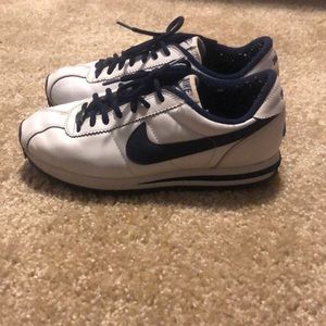 Nike Cortez White and Blue Size 7.5